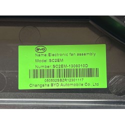 I de ventilateur électronique - BYD - 15593631-00