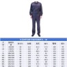 Vêtements de travail - 3XL - 60% coton et 40% polyester - Salopettes pour technicien de style étranger pour le printemps et l'au