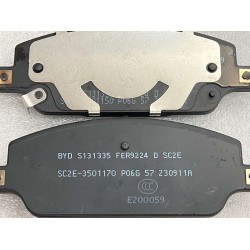 Plaquettes de frein avant - Kit après-vente - BYD - 15541065-00