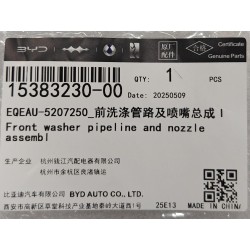 Conduite et buse de lave-glace avant I - BYD - 15383230-00