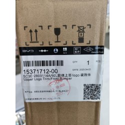 Garniture de Logo Supérieure, Pare-chocs Avant - BYD - 15371712-00