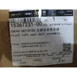 Ceinture de sécurité avant gauche - BYD - 15367231-00
