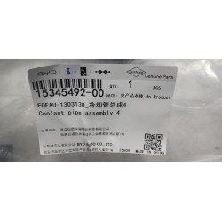 Conduites de liquide de refroidissement 4 - BYD - 15345492-00