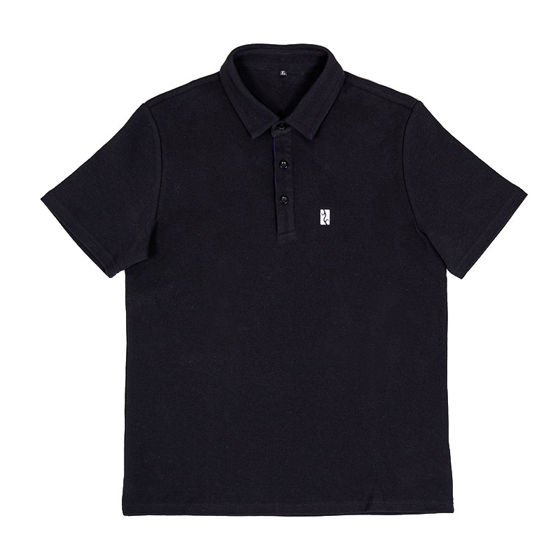 Letters Graphic Polo Shirt - Men - S - BYD - 15326379-00