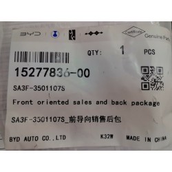 Kit après-vente pour goupille de guidage avant - BYD - 15277836-00