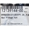 Écrou à embase six pans - BYD - 12139144-00
