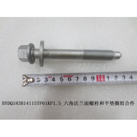 Boulon à embase six pans et rondelle plate - BYD - 12051704-00