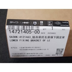 Support de fixation inférieur du pare-chocs avant gauche de phare combiné - BYD - 14721405-00