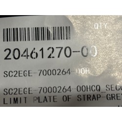 Plaque de butée inférieure de sangle de siège 2e rang-Gris HCQ - BYD - 20461270-00