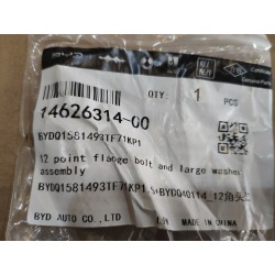 Boulon à bride double hexagonale - BYD - 14626314-00
