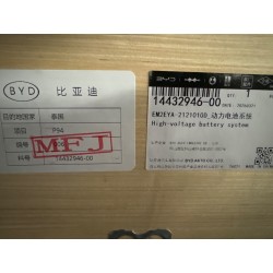 Système de batterie haute tension - BYD - 14432946-00