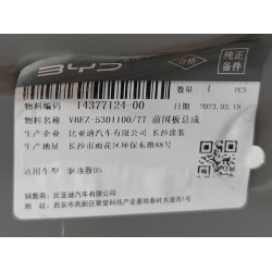 Panneau mural assy., avant - BYD - 14377124-00