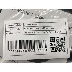 Dispositif de connexion de charge de mode 2 - BYD - 14368506-00