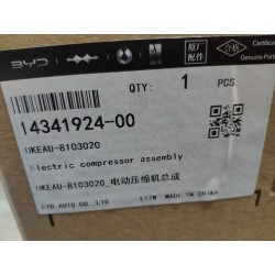 Compresseur électrique - BYD - 14341924-00