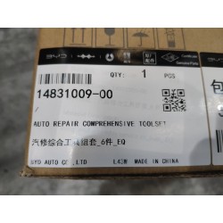 Coffret d'outils complet de réparation auto - BYD - 14831009-00