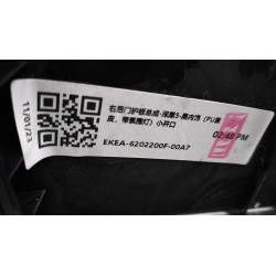 Protection de la portière arrière droite - Noir foncé 5 - BYD - 14260987-00