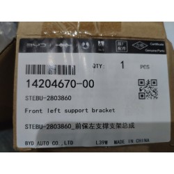 Support d'appui gauche du pare-chocs avant - BYD - 14204670-00