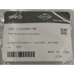 Boulon six pans - BYD - 14164093-00