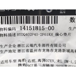 Joint excentrique - BYD - 14151815-00