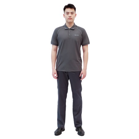 Vêtements de travail - XXXL - 60% coton et 40% polyester - Pantalon pour l'été - Gris foncé - BYD - 14129802-00