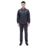 Vêtements de travail - S - 60% coton et 40% polyester - Manteau de style étranger - Gris foncé - BYD - 14125837-00