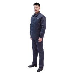 Vêtements de travail - XXL - 60% coton et 40% polyester - Vêtements rembourrés en coton de style étranger - Gris Foncé - BYD - 1