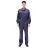 Vêtements de travail - S - 60% coton et 40% polyester - Salopettes de style étranger pour le printemps et l'automne - Gris foncé