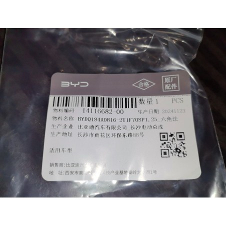 Boulon à bride hexagonale - BYD - 14116682-00