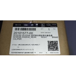 Support d'étrier de frein arrière droit - BYD - 20101577-00