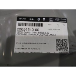 Capot - BYD - 20054540-00