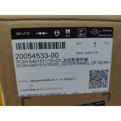 Panneau extérieur de passage de roue arrière gauche - BYD - 20054533-00