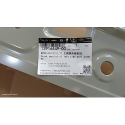 Section avant du panneau extérieur de la paroi latérale gauche - BYD - 13916449-00