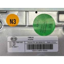Amplificateur de puissance externe - BYD - 13868519-00
