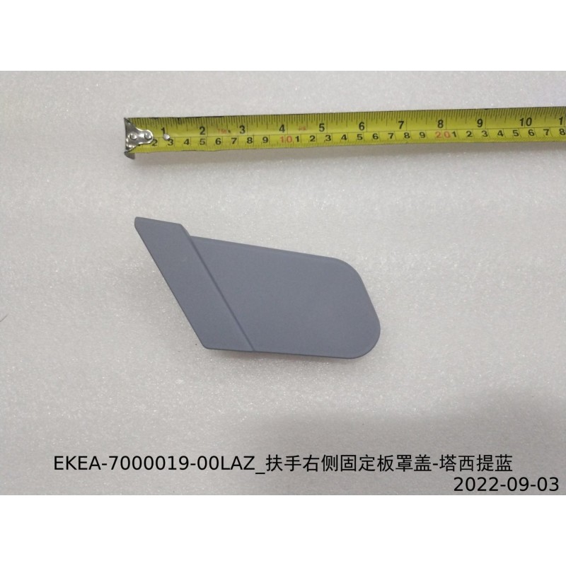 Couvercle de plaque de fixation droite de l'accoudoir - Bleu - BYD - 13843616-00