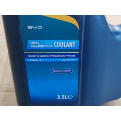 Liquide de refroidissement - Point de congélation - 40 ℃ - Système de gestion thermique-T - 3,5L/baril - BYD - 13841157-00