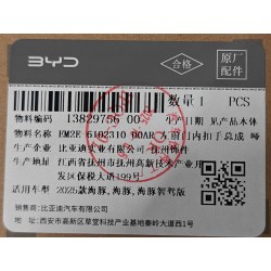 Poignée intérieure de porte avant gauche-Noir AR - BYD - 13829756-00