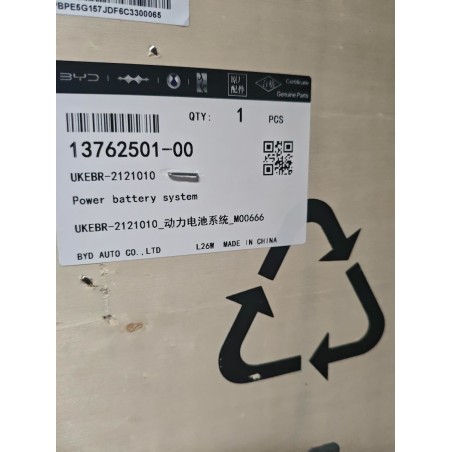 Système de batterie haute tension - BYD - 13762501-00