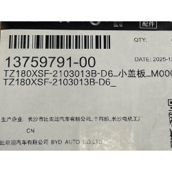 TZ180XSF-2103013B-D6 Petite plaque de couvercle - BYD - 13759791-00