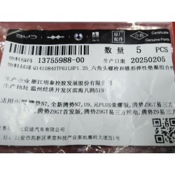 Boulon six pans - BYD - 13755988-00