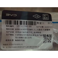 Boulon à bride hexagonale - BYD - 13752298-00