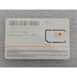 Carte SIM - Carte SIM Carte IoT M2M4G - Orange - BYD - 13704004-00