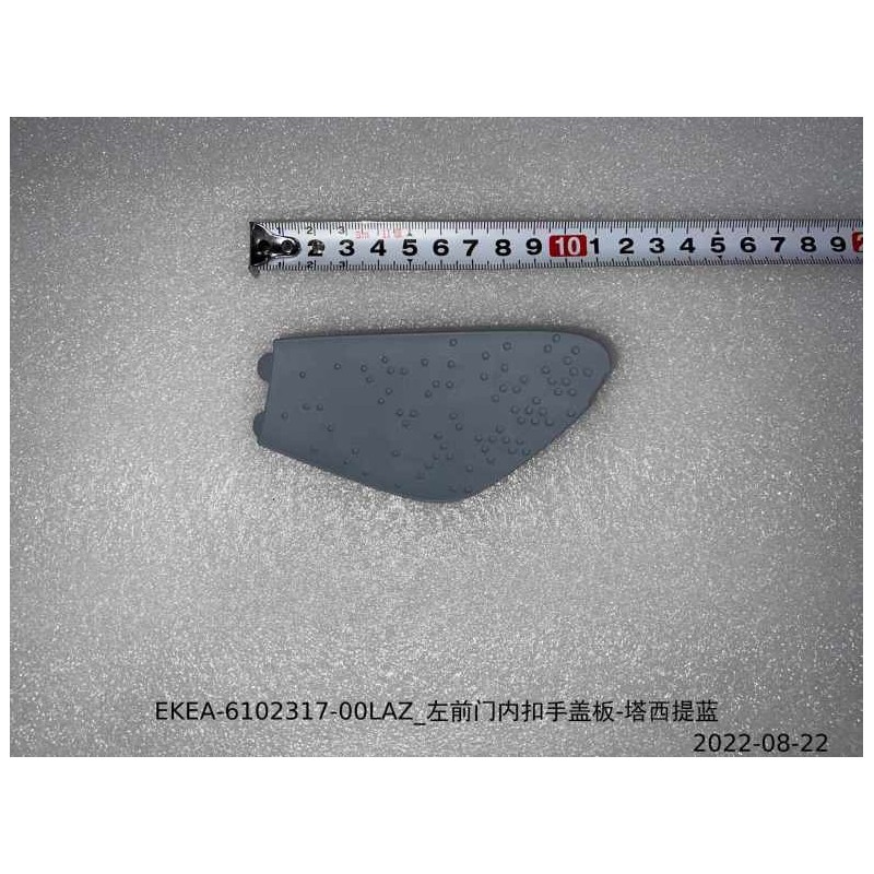 Couvercle de la poignée intérieure de la portière avant gauche - Bleu - BYD - 13653168-00