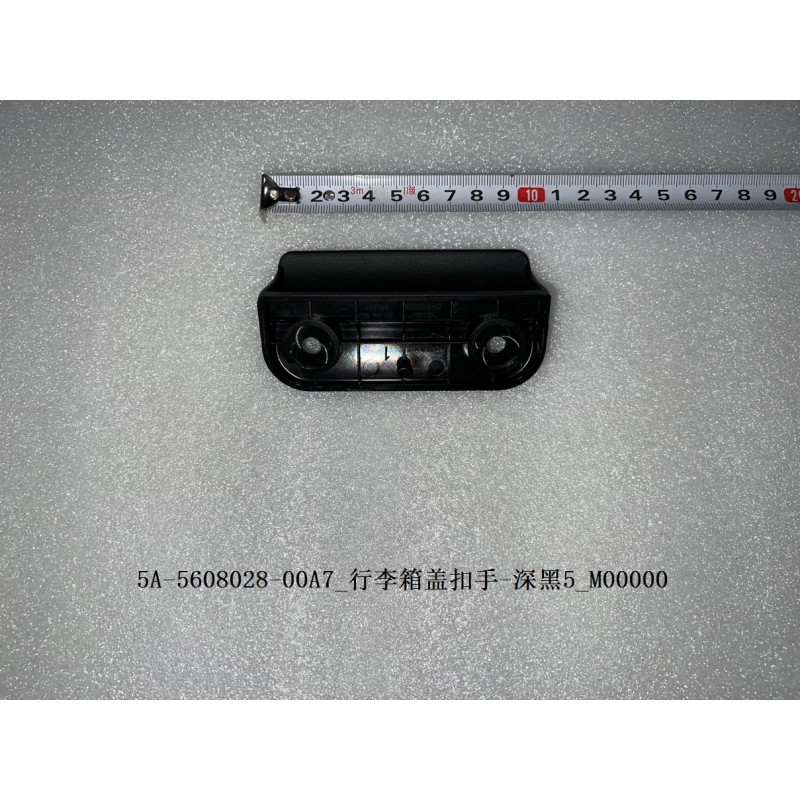 Boucle du couvercle du compartiment à bagages - Noir foncé 5 - BYD - 13643534-00