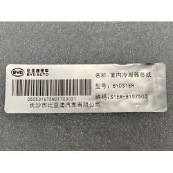 Condenseur intérieur - BYD - 13640637-00