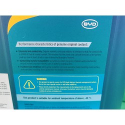 Liquide de refroidissement - Point de congélation -40°C - Système de gestion thermique - 3,5 L/baril - BYD - 13625837-00
