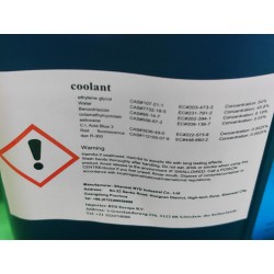 Liquide de refroidissement - Point de congélation -40°C - Système de gestion thermique - 3,5 L/baril - BYD - 13625837-00