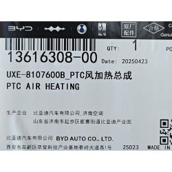 Chauffage d'air PTC - BYD - 13616308-00