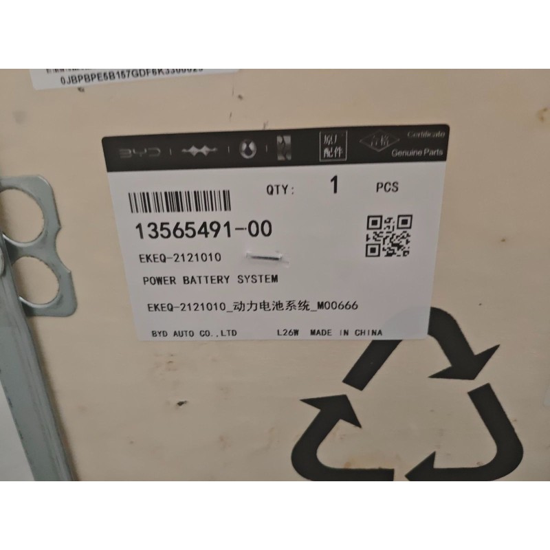 Système de batterie haute tension - BYD - 13565491-00