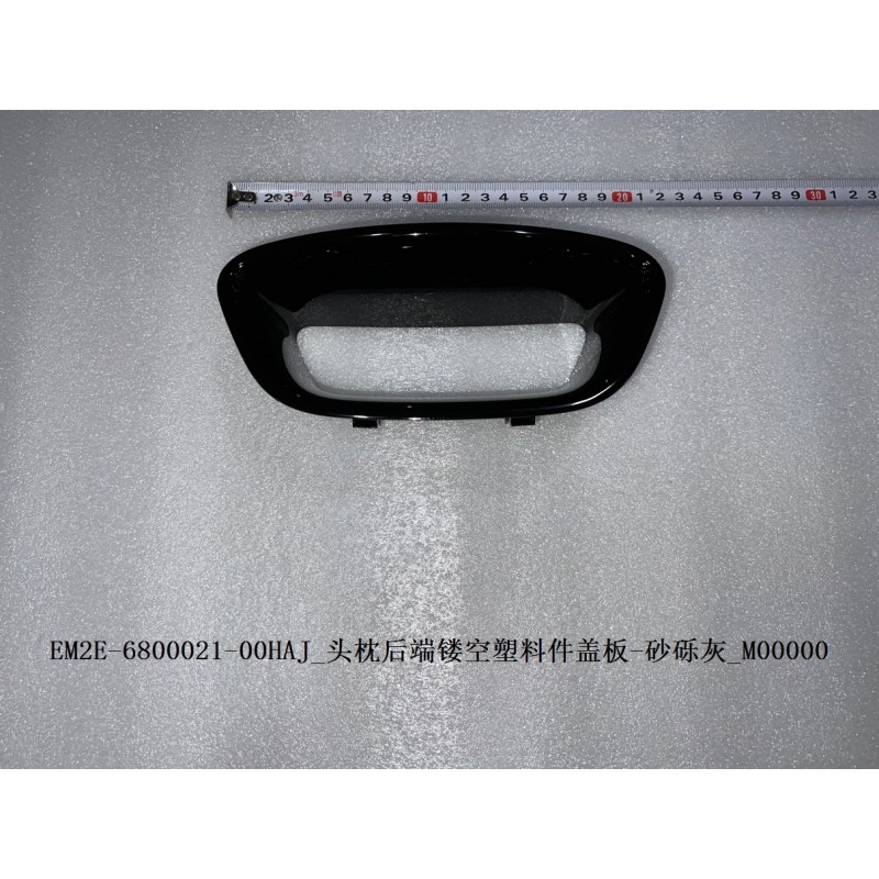 Couvercle de pièce en plastique creuse à l'extrémité arrière de l'appui-tête - Gris - BYD - 13488280-00