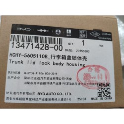 Boîtier de corps de serrure du couvercle du coffre - BYD - 13471428-00